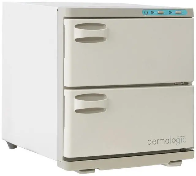 Main image of DERMALOGIC Towel Warmer Double Cabinet with Automatic Temperature Control Perfect for Massage Spa Center, Barber Shop, Beauty & Nail Salon