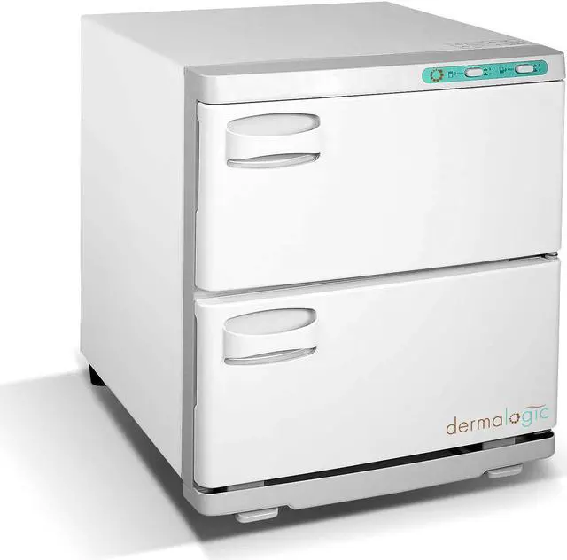 Main image of DERMALOGIC Towel Warmer Double Cabinet with Automatic Temperature Control Perfect for Massage Spa Center, Barber Shop, Beauty & Nail Salon