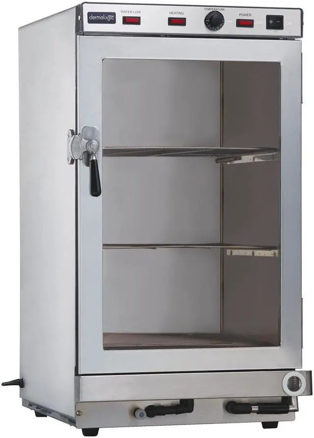 Alt view image 2 of 2 - Dermalogic Towel Steamer 121, Stainless Steel Finish Modern Design Towel Warmer for Massage Beauty Center Barber Nail Salon Spa Furniture Equipment