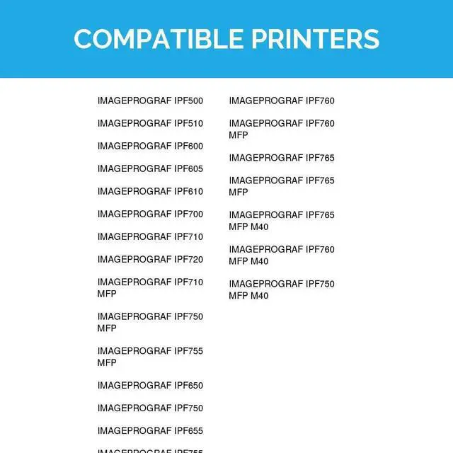 Alt view image 8 of 15 - LD Products Compatible Ink Cartridge Replacement for Canon PFI-102MBk 0894B001AA (Matte Black)