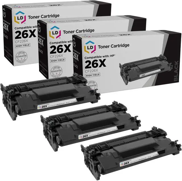 Main image of LD Products Compatible Toner Cartridge Replacement for HP 26X CF226X 26A CF226A