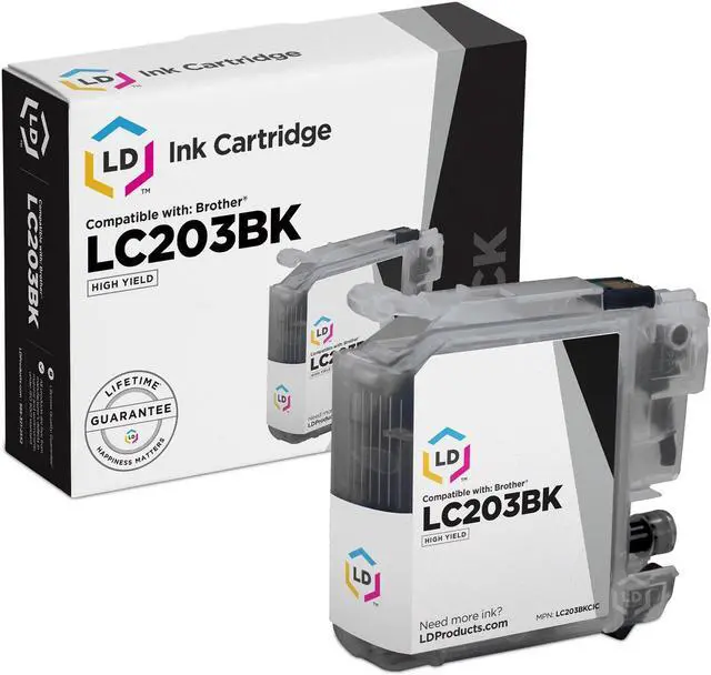 Main image of LD Products Compatible Ink Cartridge Replacement for Brother LC203BK High Yield (Black)