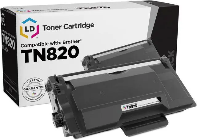 Main image of LD Products Compatible Toner Cartridge Replacement for Brother TN820 (1-Pack, Black)