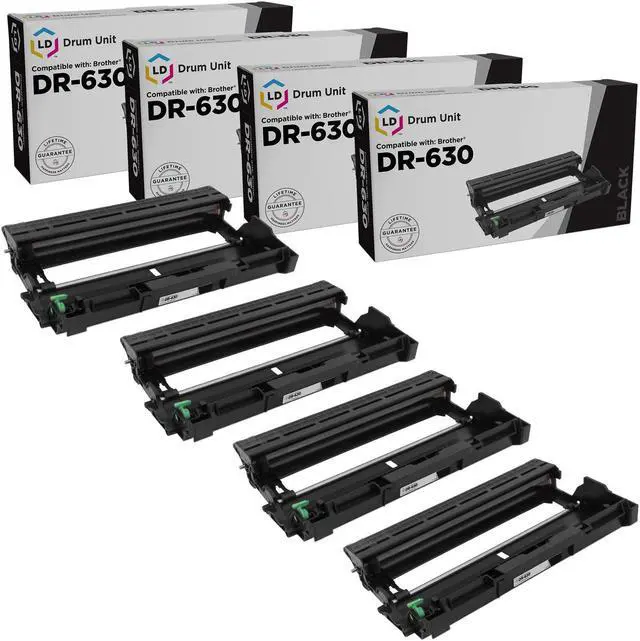 Main image of LD Products Compatible Drum Unit Replacement for Brother DR-630 (4-Pack)