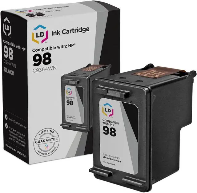 Main image of LD Products Remanufactured Ink Cartridge Replacement for HP 98 C9364WN (Black)