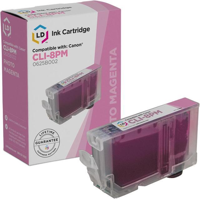 Main image of LD Compatible Ink Cartridge Replacement for Canon CLI8PM 0625B002 (Photo Magenta) Compatible w PIXMA iP4200 iP5200 iP5200R iP6600D MP500 MP800 MP800R MP830 MP950 MP600 MP810 iP4300 MP960 MP530 iP6700D