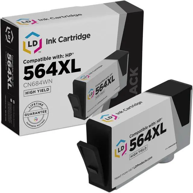 Main image of LD Products Compatible Ink Cartridge Replacement for HP 564XL CN684WN High Yield (Black)