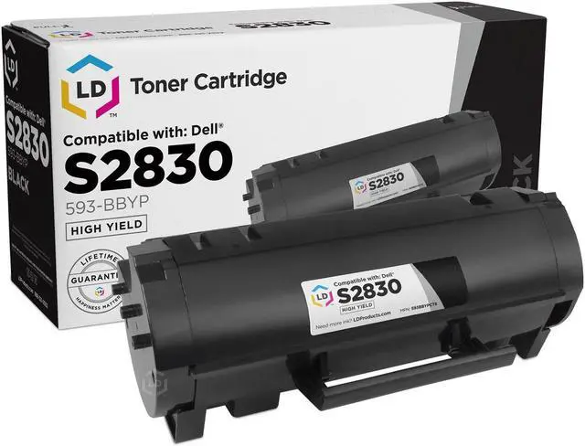 Main image of LD Products Compatible Toner Cartridge Replacement for Dell S2830dn 593-BBYP High Yield (Black Single)
