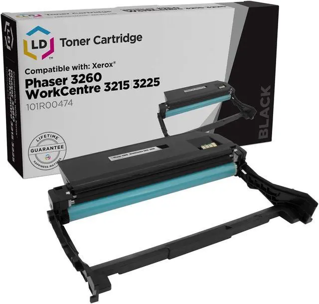 Main image of LD © Compatible Xerox 101R00474 Drum Unit Cartridge for use in Xerox Phaser 3260/DNI, 3260/DI, WorkCentre 3215/NI, and 3225/DNI