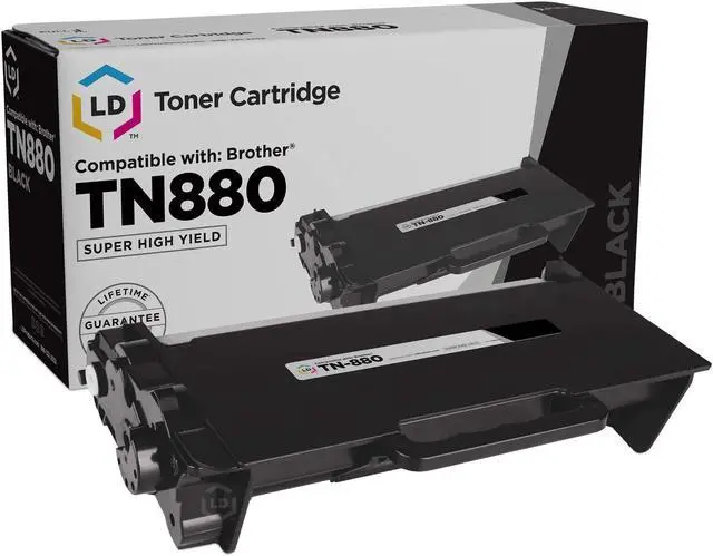 Alt view image 2 of 9 - LD Products Compatible Toner Cartridge Replacement for Brother TN880 Super High Yield (1-Pack, Black) for use in DCP-L6600DW HL-L6200DW HL-L6200DWT HL-L6250DN HL-L6250DW HL-L6300DWT & HL-L6300DW