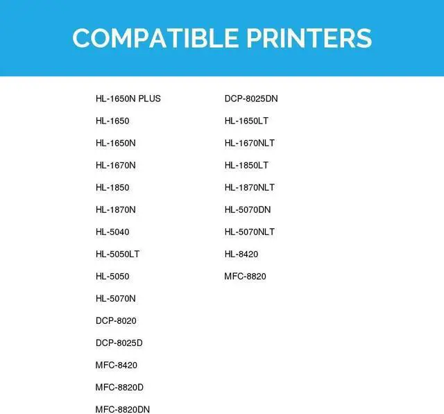 Alt view image 7 of 11 - LD Products Compatible Drum Unit Replacement for Brother DR-500