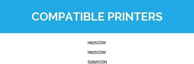 Alt view image 7 of 11 - LD Products Toner Cartridge Compatible with Replacement for Dell 593-BBOW N7DWF (Black, 2-Pack) Compatible with Dell H625cdw, Dell H825cdw, Dell S2825cdn