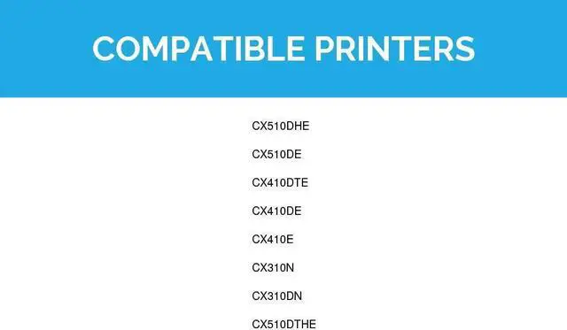 Alt view image 7 of 11 - LD Products Remanufactured Toner Cartridge Replacement for Lexmark 801S (2 Black, 1 Cyan, 1 Magenta, 1 Yellow, 5-Pack)
