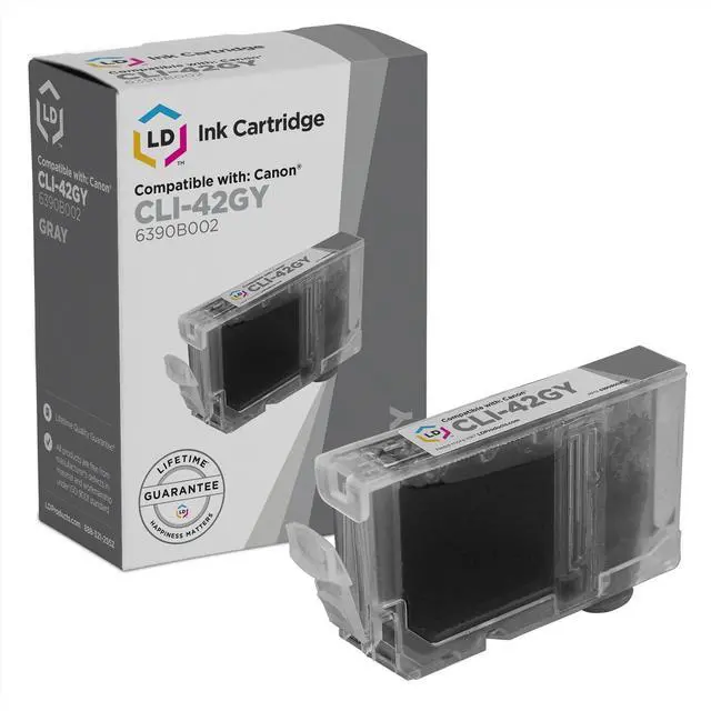 Alt view image 2 of 8 - LD Products Compatible Ink Cartridge Replacement for Canon CLI-42GY 6390B002 (Gray)