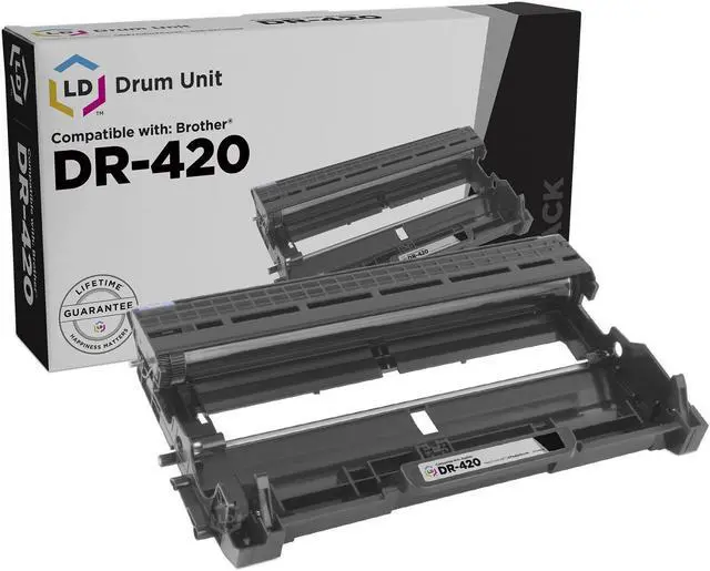 Alt view image 4 of 4 - LD Products Compatible Set 4pk for Brother : 3 Black TN450 Cartridge 1 DR420 Drum NEW
