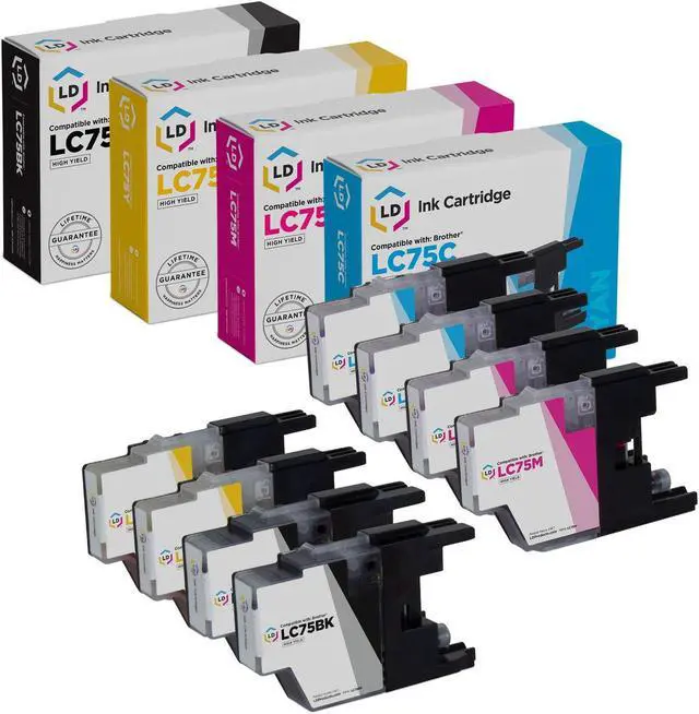 Alt view image 8 of 12 - LD Products Compatible Ink Cartridge Replacements for Canon PGI5 & CLI8 (1 PGI5BK Pigment Black, 1 CLI8B Black, 1 CLI8C Cyan, 1 CLI8M Magenta, 1 CLI8Y Yellow, 5-Pack)