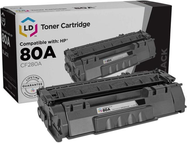 Main image of LD Products Compatible Toner Cartridge Replacements for HP 80A CF280A (Black)