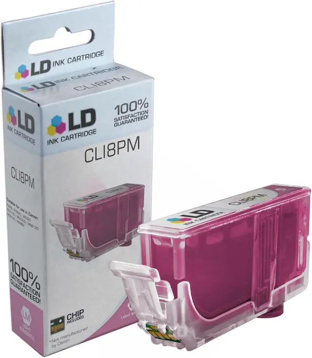 Alt view image 6 of 13 - LD Products Compatible Ink Cartridge Replacement for Canon CLI8 (4 Black, 2 Cyan, 2 Magenta, 2 Yellow, 2 Photo Cyan, 2 Photo Magenta, 14-Pack)