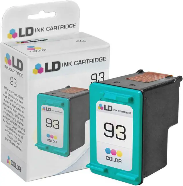 Alt view image 2 of 3 - LD © Remanufactured Replacement Ink Cartridges for Hewlett Packard C9361WN (HP 93) Tri-Color (3 Pack)
