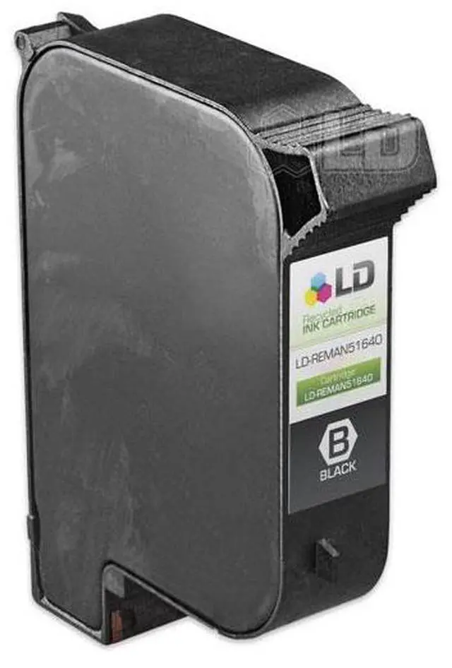 Main image of LD © Remanufactured Replacement Ink Cartridge with Pigment Ink for Hewlett Packard 51640A (HP 40) Black