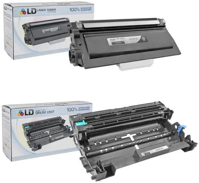 Main image of LD © Compatible Brother TN720 Toner & DR720 Drum Combo Pack: Includes 1 Black TN720 Laser Toner Cartridge & 1 DR720 Drum Unit