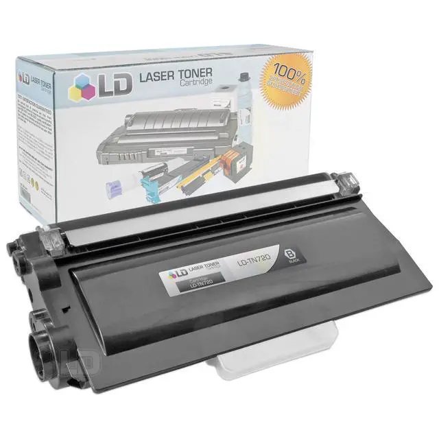 Alt view image 2 of 2 - LD Compatible Brother TN720 Black Toner Cartridge 2-Pack for DCP-8110DN, DCP-8155DN, HL-5450DN, HL-5470DW, MFC-8510DN, MFC-8710DW, MFC-8950DWT