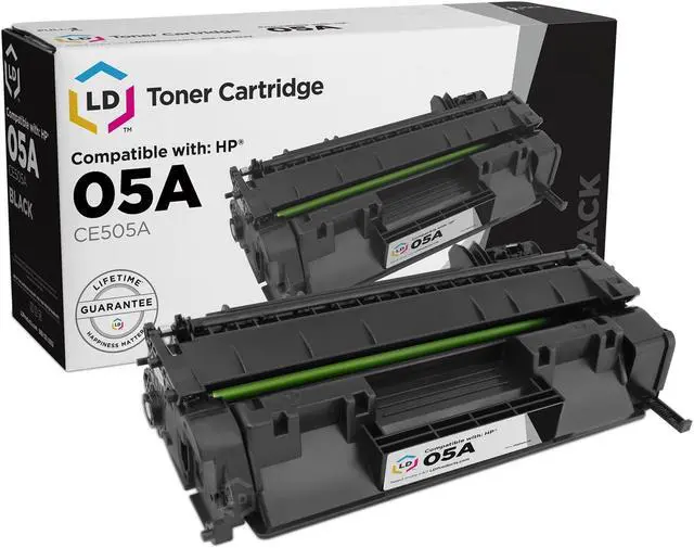 Alt view image 2 of 9 - LD Products Compatible Toner Cartridge Replacements for HP 05A HP05A CE505A