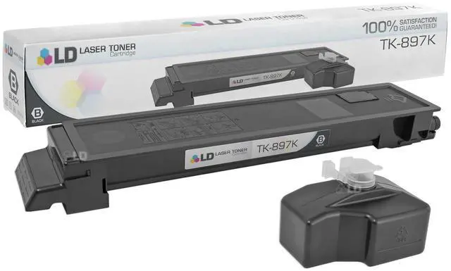 Main image of LD © Compatible Replacement for Kyocera-Mita TK-897K Black Laser Toner Cartridge for use in Kyocera-Mita TASKalfa 205c, 255, 255c, FS-C8520MFP, and FS-C8525MFP Printers