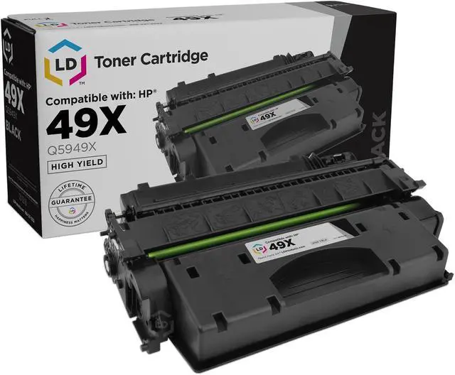 Alt view image 2 of 13 - LD Products Compatible Toner Cartridge Replacement for HP 49X Q5949X High Yield (Black, 10-Pack) For use in HP Printer LaserJet: 1320, 1320n, 1320nw, 1320t, 1320tn, 3390 and 3394