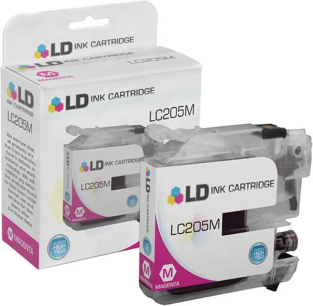 Alt view image 3 of 3 - LD © Compatible Replacements for Brother LC205/LC207 9PK Ink Cartridges: 3 LC207BK Black, 2 LC205C Cyan, 2 LC205M Magenta, & 2 LC205Y Yellow for MFC J4320DW, J4420DW, & J4620DW
