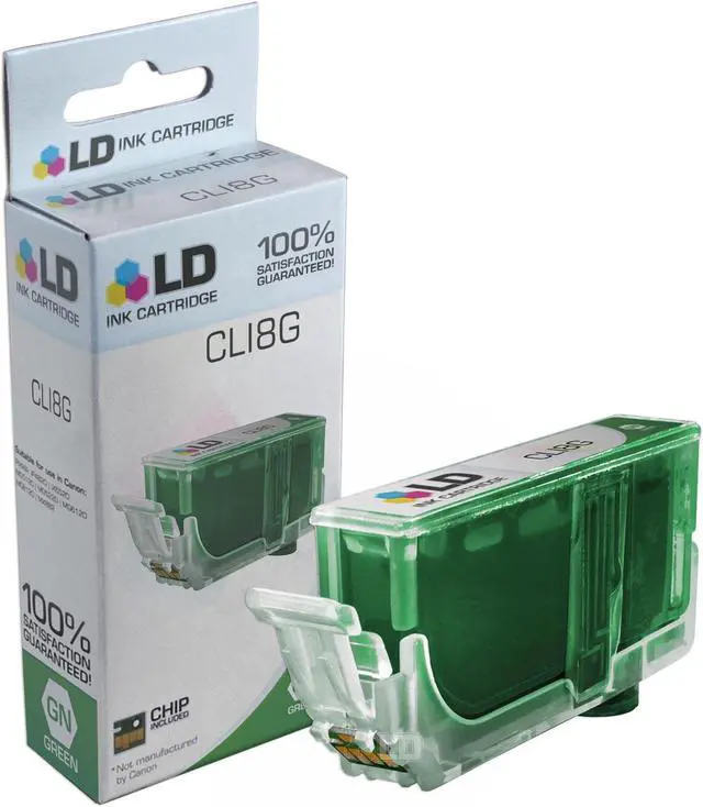 Main image of LD Products Compatible Ink Cartridge Replacement for Canon CLI8G 0627B002 (Green)