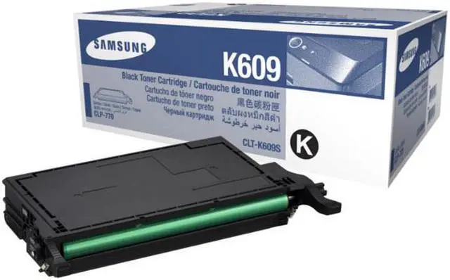 Alt view image 3 of 4 - Samsung CLT-K609S Black Toner Cartridge