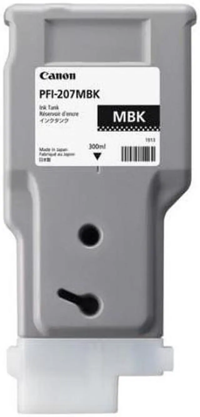 Alt view image 2 of 7 - Canon PFI-207 Ink Cartridge - Matte Black