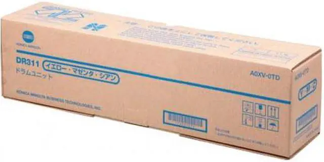 Alt view image 9 of 11 - Konica-Minolta A0XV0TD  DR311C OEM Drum: Color Yields 90,000 Pages