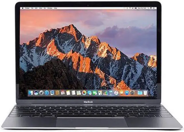 Alt view image 2 of 6 - Apple Macbook Core M3 1.2GHz 8GB RAM 512GB SSD 12" Space Gray MLH82LL/A (2016)