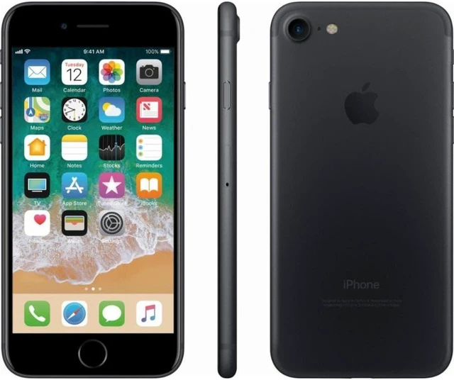 Alt view image 11 of 11 - iPhone 7 32GB Unlocked Verizon/ CDMA / GSM in Black