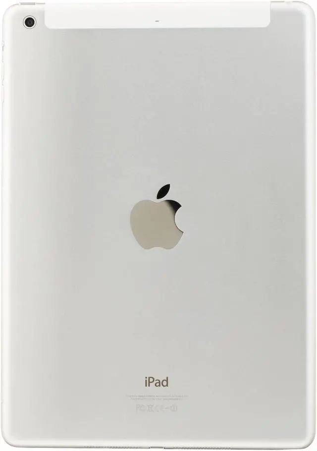 Alt view image 3 of 9 - Apple iPad Air 2 WiFi+Cellular (MH2N2LL/A) 64GB White/Silver