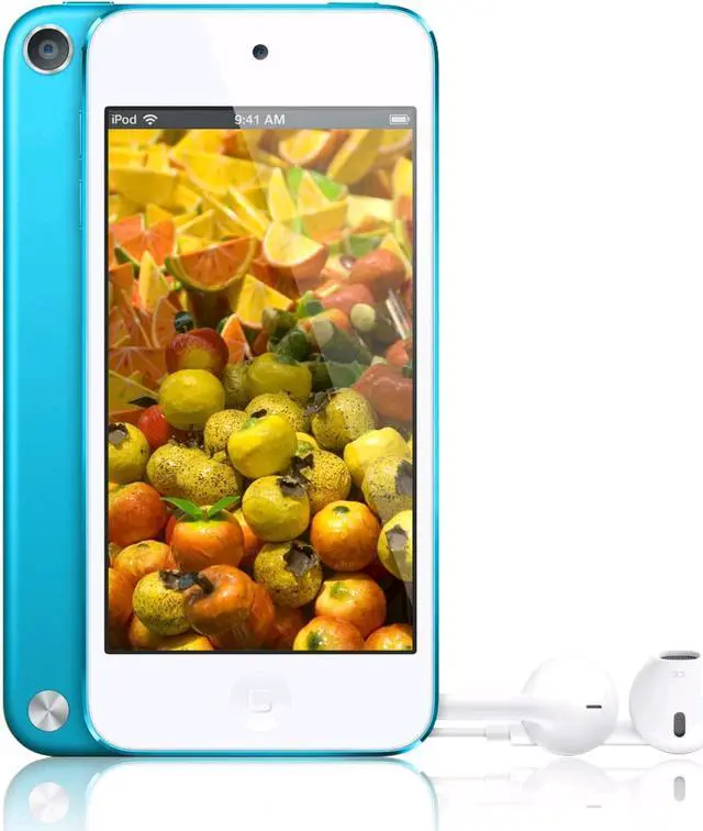 Alt view image 2 of 4 - Apple iPod Touch 5th Gen (MGG32LL/A) 16GB Blue w/ iSight Camera