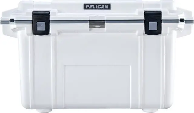 Alt view image 3 of 11 - Pelican(TM) 70Q-1-WHTGRY 70-Quart Elite Cooler (White)