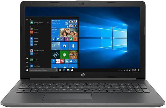 Alt view image 2 of 3 - HP 15-db0051od 15.6" HD Laptop AMD Ryzen 3 2200U 2.5 GHz 8GB DDR4 SDRAM 1TB HDD Windows 10 Home