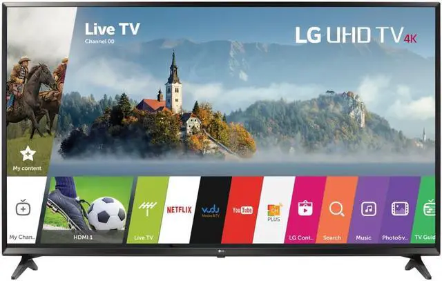 Refurbished: LG 55UJ6300 55-inch 2160p 4K UHD HDR Smart LED TV