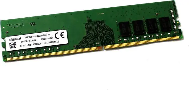 Main image of 9995702-008.A00G KY7N41 Kingston OEM 8GB 1Rx8 PC4-2666V Memory Module