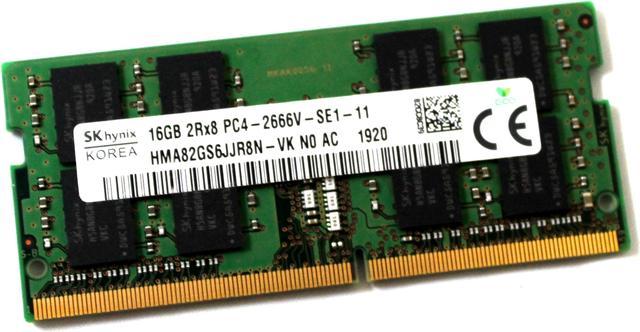 HMA82GS6JJR8N-VK SK hynix OEM 16GB 2Rx8 PC4-2666V Memory Module 