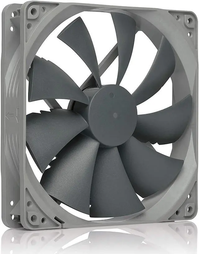 Alt view image 3 of 7 - Noctua NF-P14s redux-1500 PWM, High Performance Cooling Fan, 4-Pin, 1500 RPM (140mm, Grey)