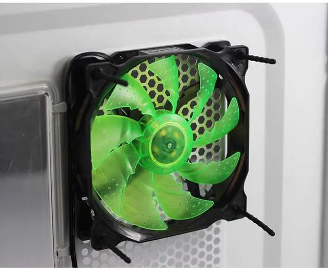 Alt view image 7 of 7 - 20PCS PC Case Fans Computer Cooling Fan Mount Screws, CPU Fan Mounting Pin Rivet Black Soft Rubber Reducing Noise Anti-Vibration Screws 65mm / 2.56in