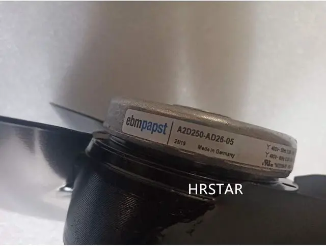 Alt view image 3 of 5 - Original New ebmpapst Fan A2D250-AD26-05 M2D068-DF for Siemens Spindle Motor 1PH716 Series