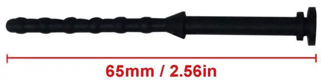 Alt view image 2 of 7 - 20PCS PC Case Fans Computer Cooling Fan Mount Screws, CPU Fan Mounting Pin Rivet Black Soft Rubber Reducing Noise Anti-Vibration Screws 65mm / 2.56in