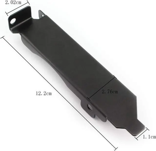 Alt view image 2 of 6 - Maxmoral 1-Pack 3 Slots Fan Mount Rack PCI Slot Bracket for Video Card DIY Support 8cm 9cm Fan Computer Radiator Holder
