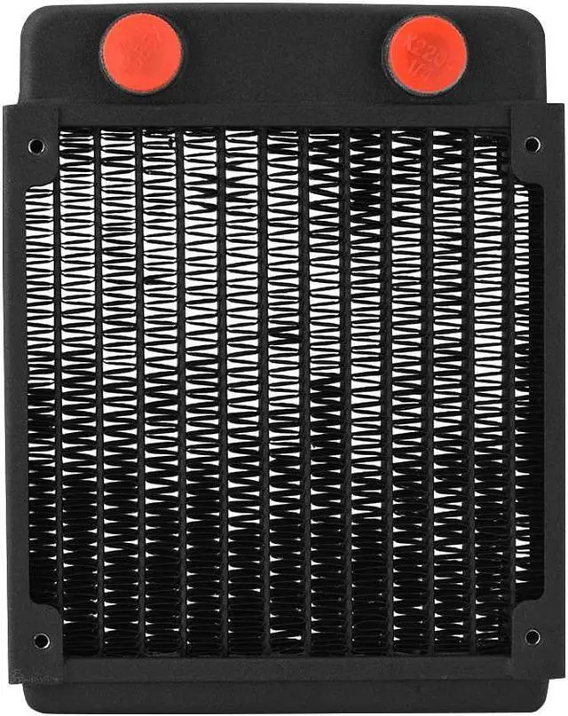 Alt view image 4 of 7 - Copper Radiator, Black Liquid Heat Exchanger Heat Sink, Computer Water Cooling Kit, High Grade Copper, Antioxidant, TSRP-BP120