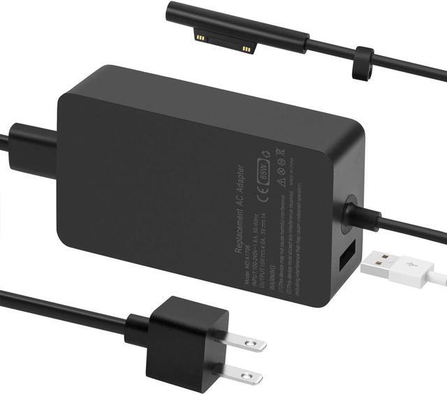Main image of Surface Pro Charger, 65W 15V 4A Power Supply AC Adapter Charger for Microsoft Surface Pro X Pro 7 Pro 6 Pro 5 Pro 4 Pro 3 Surface Laptop 3 2 1 Surface Book Surface Go, with 6ft DC Power Cord
